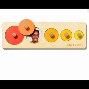 Circular face puzzle-lovevery